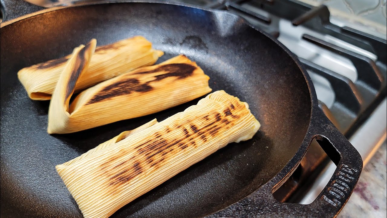 TAMALES ON THE COMAL Food VLOGMAS - Day 1 Breakfast And Cafecito