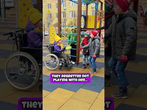 They Refused to Play with an Inclusive Girl Until a Dog Taught Them a Lesson  #shorts #dog