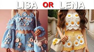 LISA OR LENA 🌹 [Fashion Styles & Outfits Choices]