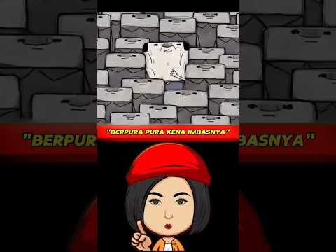 📍BERPURA PURA AKHIRNYA KENA IMBASNYA‼️#storrytelling #movie #film #animasi #shorts