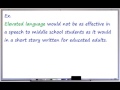 Understanding Elevated and Loaded Language