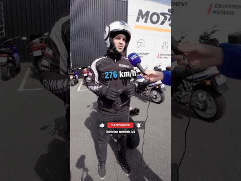 T'as déjà roulé à quelle vitesse ? #vitesse #moto #motard #microtrottoir