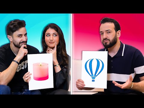 تحدي تخمين الصورة مع شيرين و اسامة !!