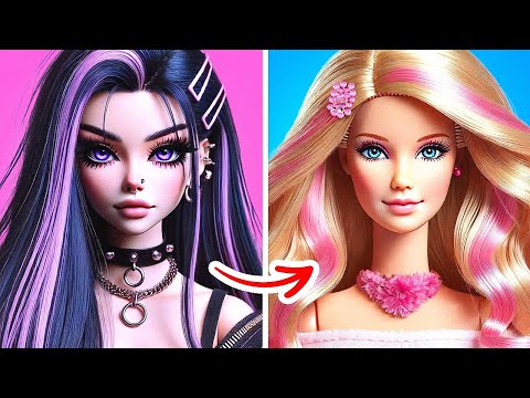 De Tomboy E-Girl a Soft Girl 💕 Transformação de Visual Definitiva