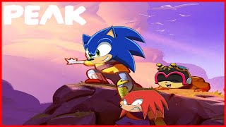 This game is PEAK!! 🤣 Sonic, Knuckles and Charmy Play PEAK