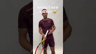 Rafael Nadal’s New Racket 🤩 #nadal #racket