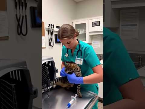 The Cat Said NO!💉 VET Attacked and Left Bleeding!🩸