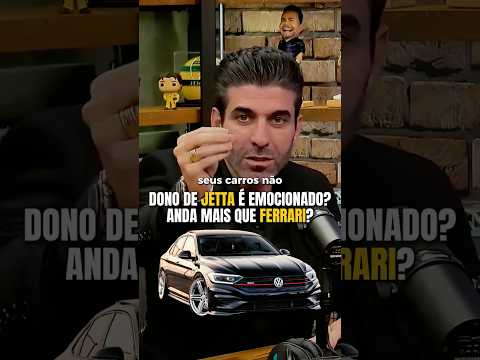 Dono de Jetta acha que anda mais que Ferrari??? 😂 #jetta #volkswagen #ferrari