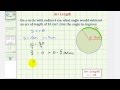 Circle Geometry and Angle Conversions