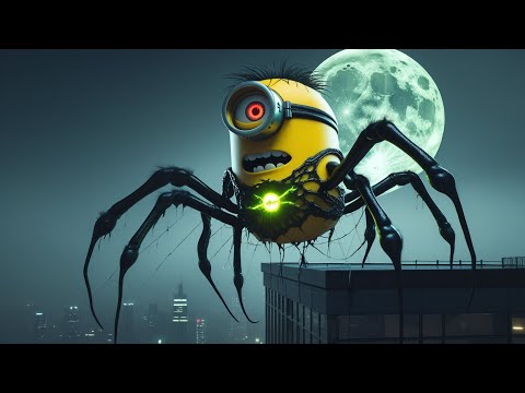 SPIDER MINION | MINION.EXE - Story of transformation (SCARY Minions Parody)