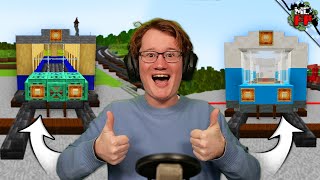 WAS ist der BESTE ZUG für unseren Park? 🎢 Minecraft Freizeitpark