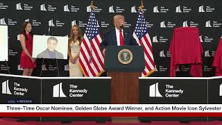President Trump Visits the Kennedy Center and Makes an Announcement