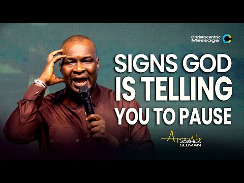 STOP WORRYING AND START TRUSTING GOD - APOSTLE JOSHUA SELMAN