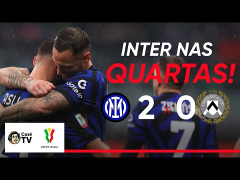 MELHORES MOMENTOS: INTERNAZIONALE 2 X 0 UDINESE | OITAVAS DE FINAL | COPA DA ITÁLIA 2024/25