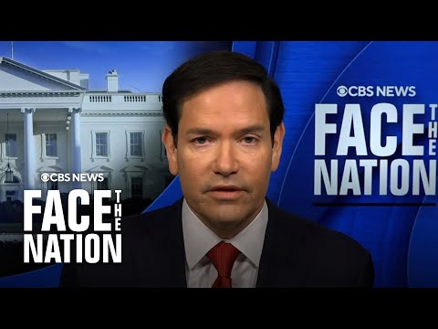 YouTube video thumbnail: Rubio on U.S. Blocking Visitor Visas From Gaza