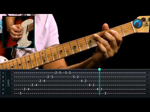 Cromatismo em Blues - (aula de guitarra)