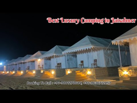 Best Desert Camp In Jaisalmer| Luxury Camping In Jaisalmer| Jaisalmer Desert Camp