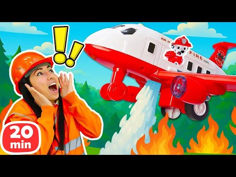🔥🐾 ¡Incendio en el Bosque con Paw Patrol y Máster Pum Pum!