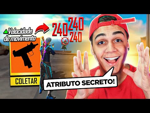 FREITAS DESBLOQUEOU ARMA SECRETA QUE DÁ VELOCIDADE AO PERSONAGEM NO FREE FIRE!