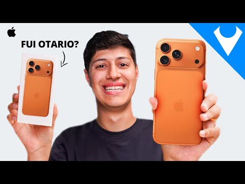 isso é iPhone 17 PRO MAX com NOVA TRASEIRA (que risca) UNBOXING!