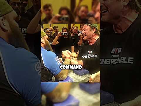 Father Devon Larratt avenges his son Auden Larratt #armwrestling