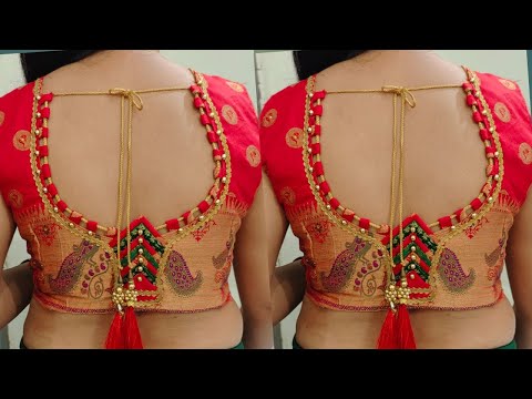 शानदार ब्लाउज डिजाइन देखने वाले भी देखते रह जाएंगे | beautiful blouse design | blouse design