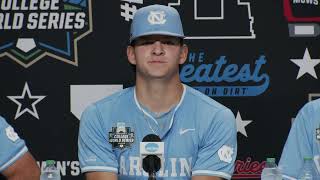 North Carolina Baseball beats Ole Miss 6-2 in College World Series Opener