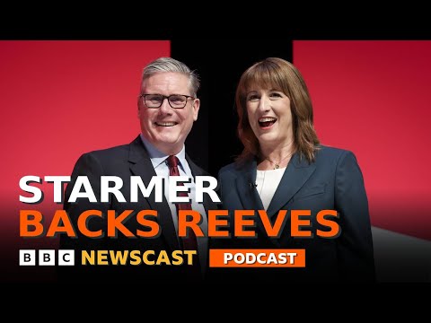 YouTube video thumbnail: UK PM Keir Starmer Defends Chancellor Rachel Reeves