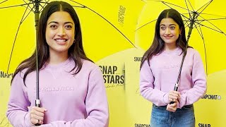 SOUTH ACTRESS Rashmika Mandanna In Mumbai #rashmikamandanna as