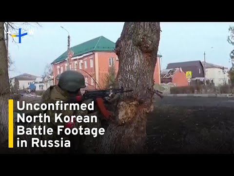 YouTube video thumbnail:  North Korea Releases Video Showing Its Troops Fighting Ukraine in Kursk, Russia