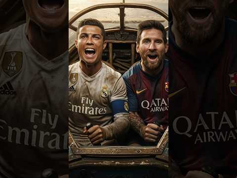 Ronaldo and Messi were mocked by Neymar and Mbappe #ronaldo #messi #aishorts