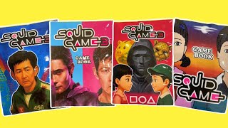 ✨Compilation of Squid Game gamebook🦑 #오징어게임 #asmr #papercraft #squidgame