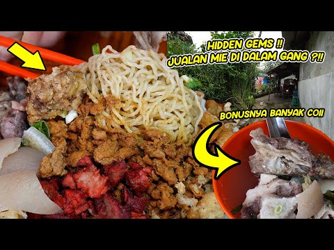 BENER BENER BAKMI HIDDEN GEM - MASUK KE DALEM GANG KECIL COII - Mie ayam NN sewan lebak