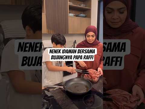 Tieta masak bareng bujangnya papa Raffi emang nenek idaman