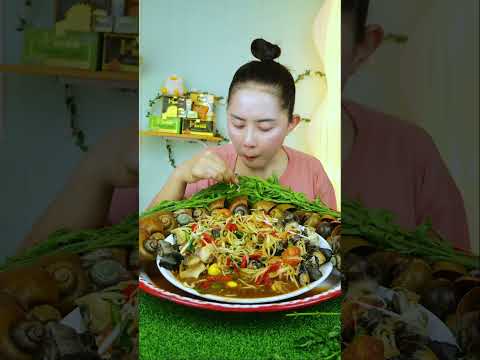 แซ่บหลายบ่ต้องพรีเซนต์! ตำบักหุ่งต้มหอยลาวๆ บ้านเฮานี่แหละของจริง🐚🌶️