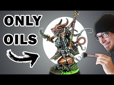 The Truth About Oil Paints on Miniatures!