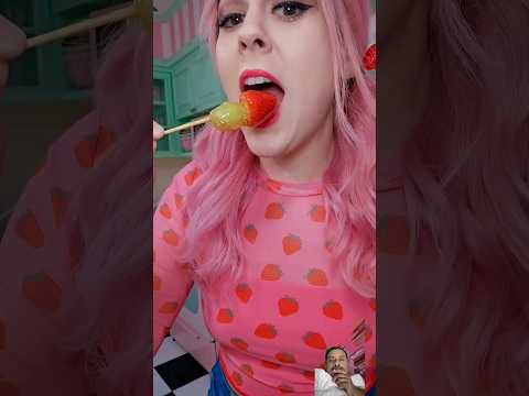 POSTRE VIRAL COREANO TANGHULU | MIS PASTELITOS #shorts #receta  #mispastelitos ‎@mispastelitos 