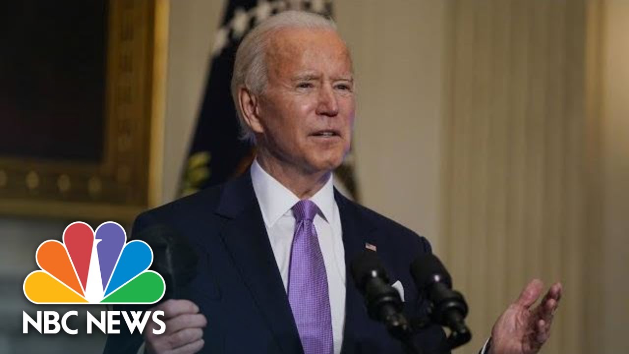 Biden Holds First Press Conference