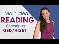 Identifying Main Ideas in Texts