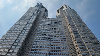 Daytime Viewing of Tokyo's skyline from the Metropolitan Government Towers!  Japan Episode 2