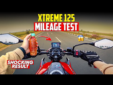 New Updated Xtreme 125R Mileage test 😱| Shocking Result 🔥|