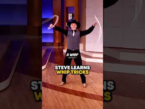 Steve Harvey uses the Whip😅