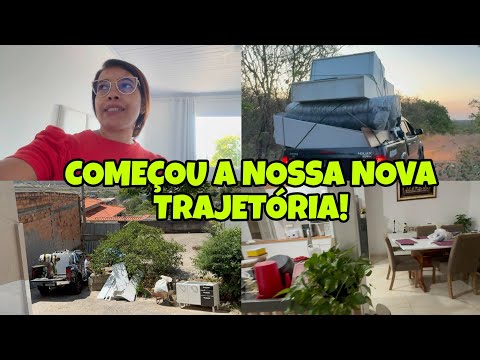 CHEGAMOS NA ROÇA! COMEÇAMOS A NOVA TRAJETÓRIA/ cantinho da Malu