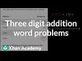 Mastering Three-Digit Addition Word Problems