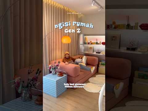 BELI SOFABED PINTEREST PILIHAN FOLLOWERS ✨  sofa warna pink ternyata cakep banget?!