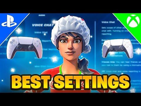 *NEW* BEST Controller SETTINGS + Sensitivity for Console & PC Tutorial (Fortnite Settings Explained)