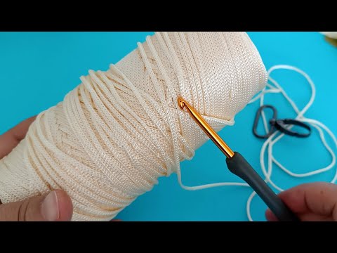 Soooo new invention!! I've never seen this crochet stitch technique before