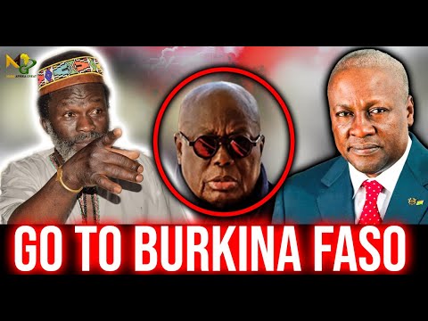 Ghanaian John  MAHAMA First TRIP to Burkina Faso?  Maponga Advices