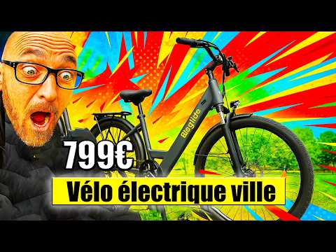 Le vélo électrique au meilleur rapport qualité prix , eleglide T2 idéal pour la ville
