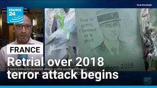 YouTube video thumbnail: Retrial Over 2018 France Terror Attack Begins